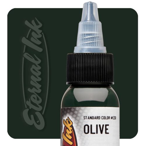 Eternal Olive 1 oz - 30 ml Yeşil Dövme Boyası