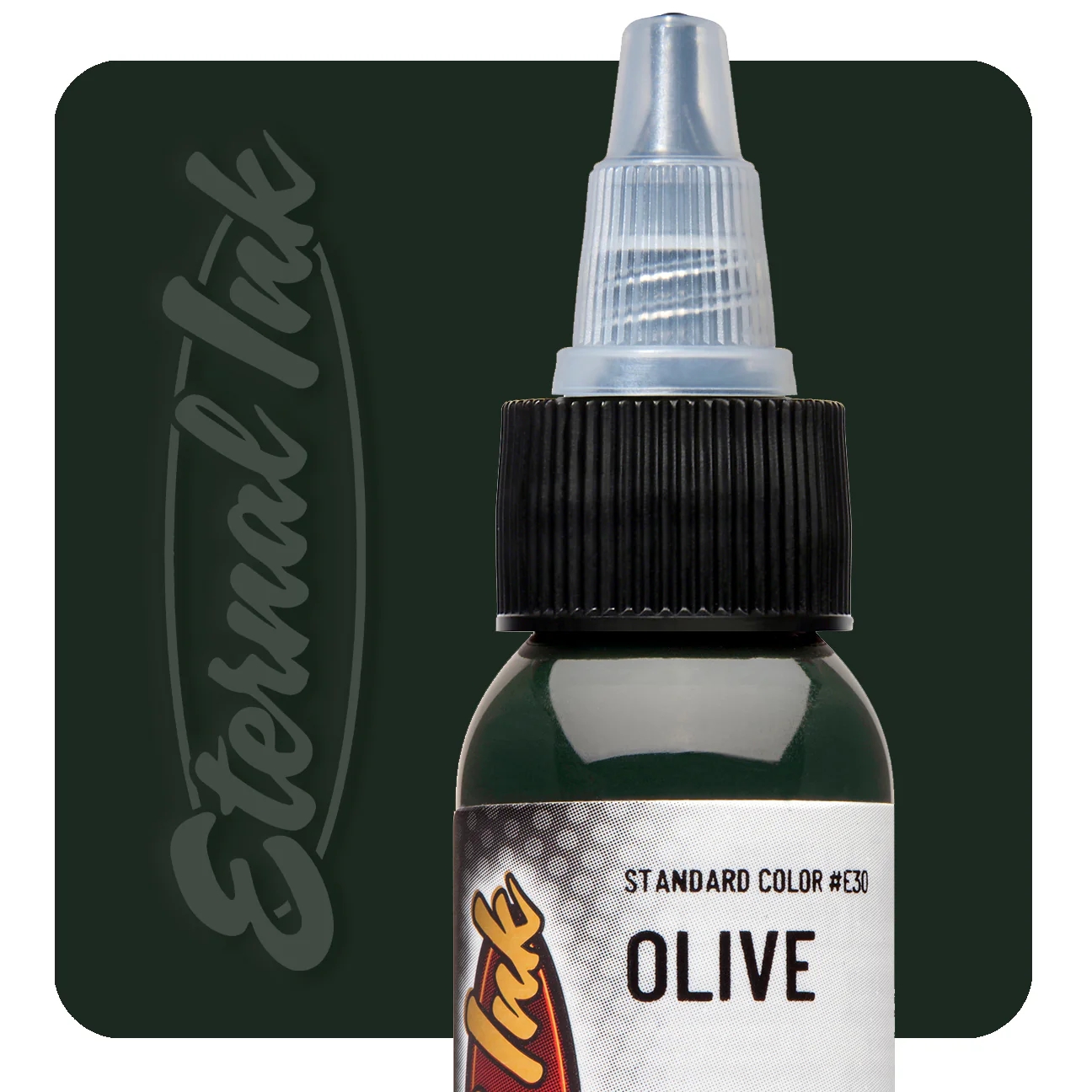Eternal Olive 1 oz - 30 ml Yeşil Dövme Boyası