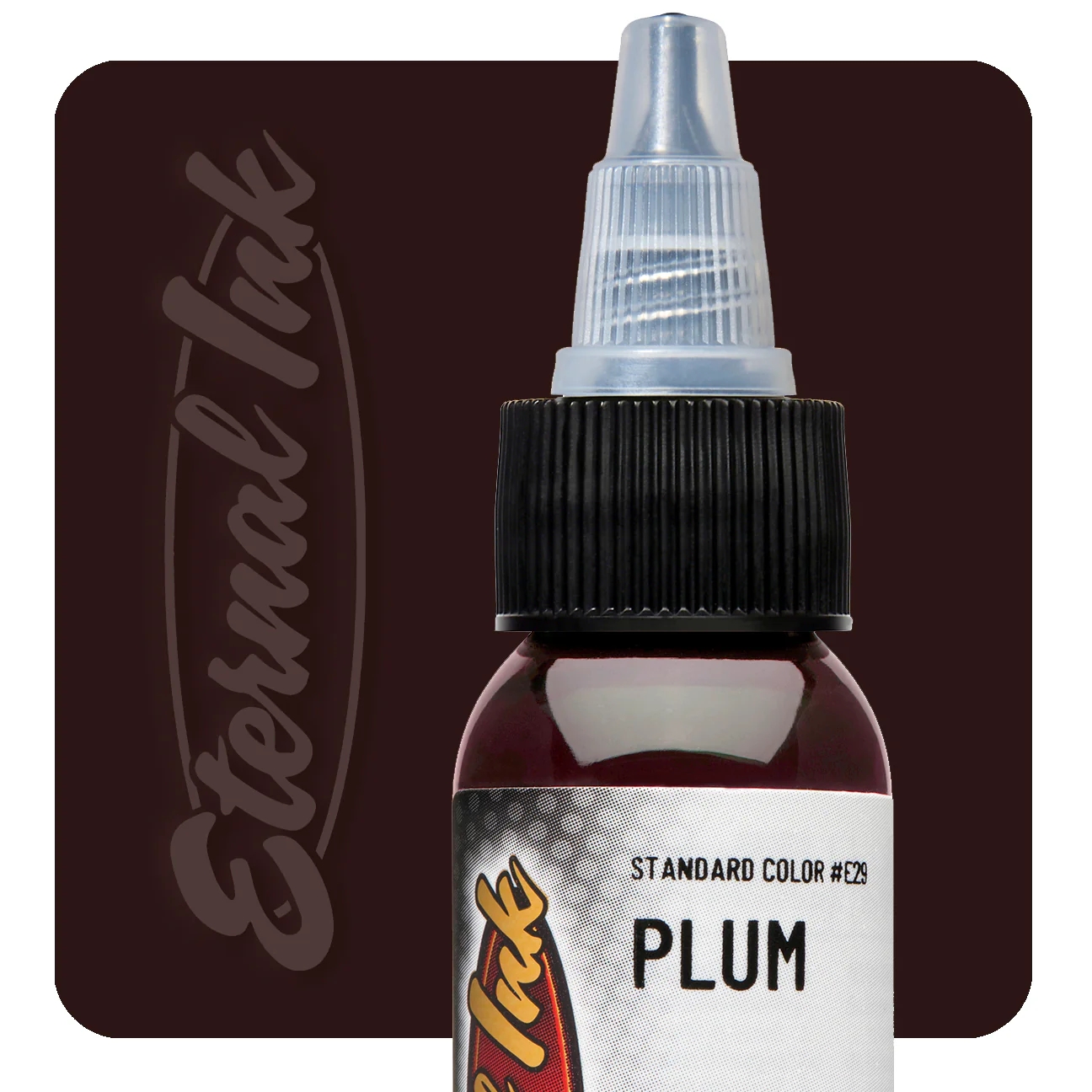 Eternal Plum 1 oz - 30 ml Mor Dövme Boyası